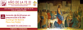 Jornada de los jóvenes en preparación a la JMJ Domingo de Ramos